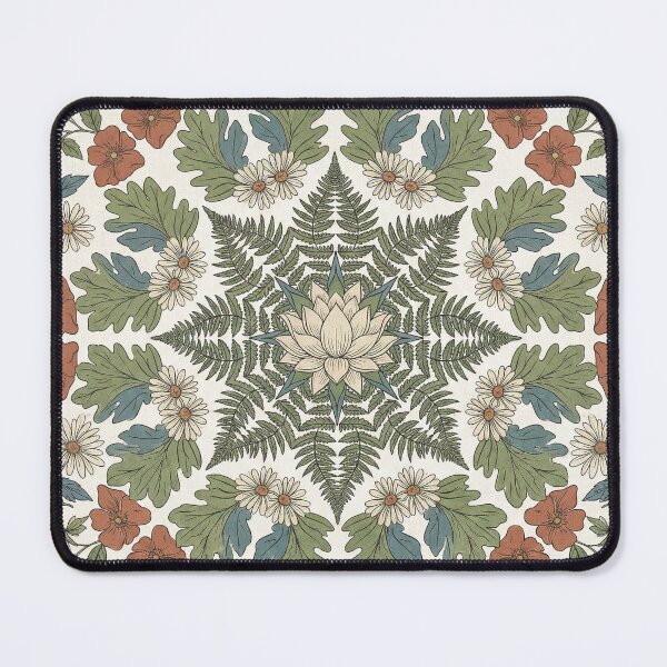 Item preview, Botanical Mandala designed and sold by Tamer ⭐⭐⭐⭐⭐.