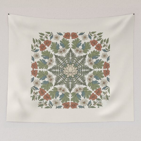 Item preview, Botanical Mandala designed and sold by Tamer ⭐⭐⭐⭐⭐.