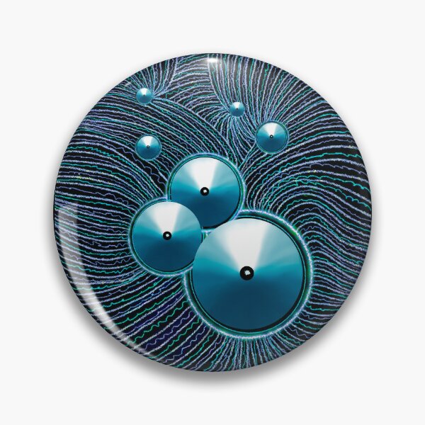 Item preview, Sequintessential Satin Blue - Dramatic Abstract Design - Sequins and Embroidery designed and sold by Lycanth.