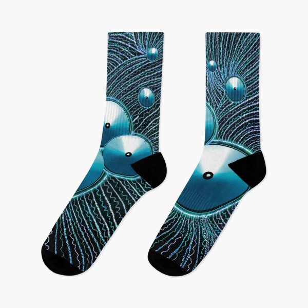 Item preview, Sequintessential Satin Blue - Dramatic Abstract Design - Sequins and Embroidery designed and sold by Lycanth.