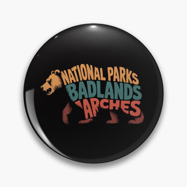 Item preview, National Parks USA List Word Cloud Bear Camping & Hiking designed and sold by demarioTTS.