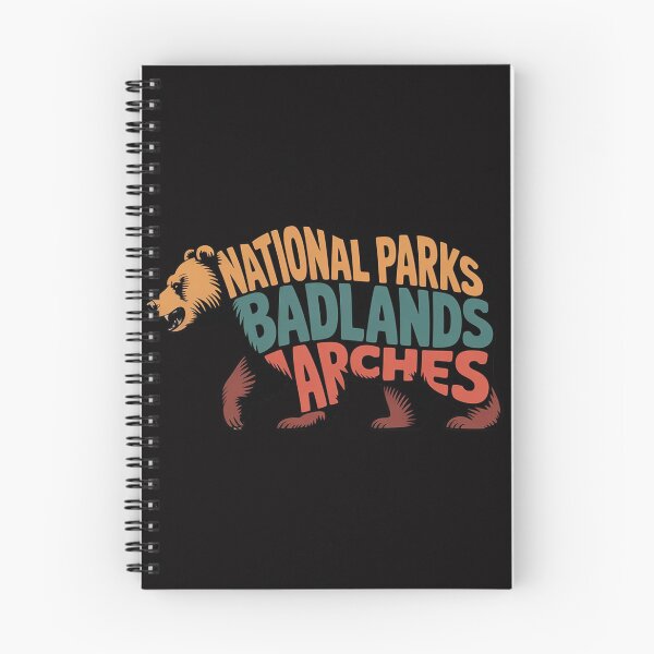 Item preview, National Parks USA List Word Cloud Bear Camping & Hiking designed and sold by demarioTTS.