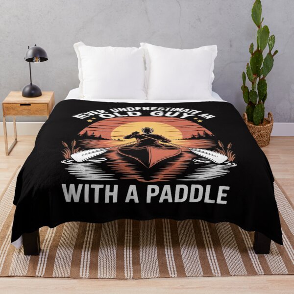 Item preview, Never Underestimate An Old Guy - Canoe Canoeing designed and sold by demarioTTS.