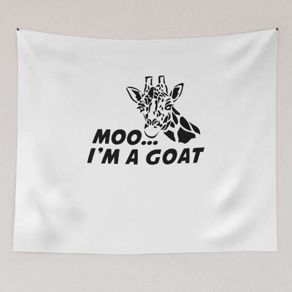 Item preview, Moo I'M A Goat V2 designed and sold by TeeTimeGuys.