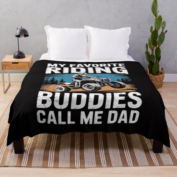 Item preview, My Favorite Riding Buddies Call Me Dad ATV Mens Quad designed and sold by demarioTTS.