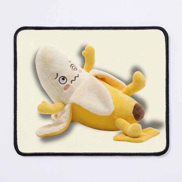 Item preview, Banoops Clumsy Banana - Oops Kawaii Velvet Plushmoji designed and sold by Velvet Studio | Sailguga.