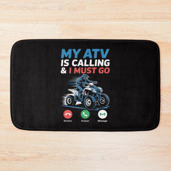 Item preview, My ATV is Calling And I Must Go 4 Wheeling Four Wheeler UTV designed and sold by demarioTTS.