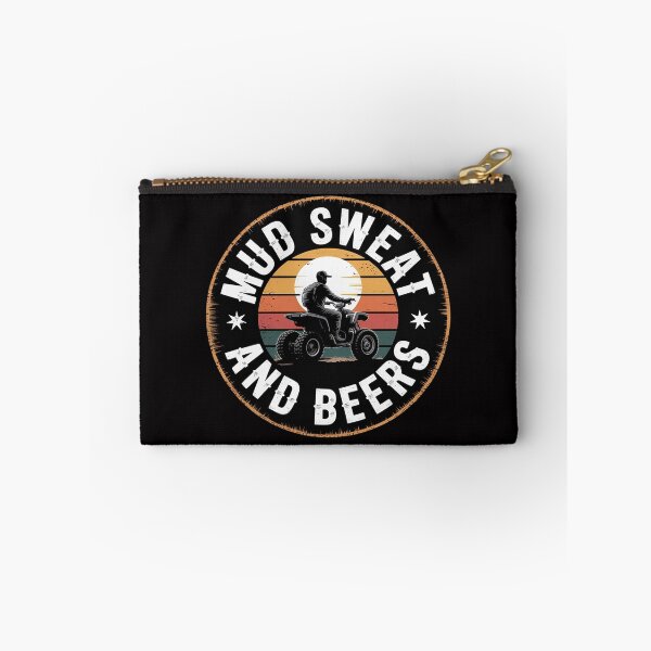 Item preview, Mud Sweat and Beers ATV Riding Mudding Quad drinking designed and sold by demarioTTS.