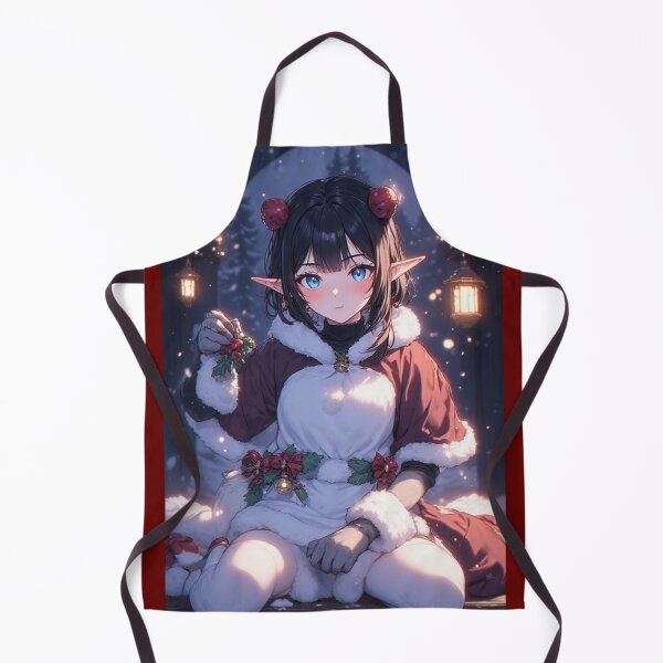 Item preview, Christmas elf girl anime designed and sold by ArtsJulian.