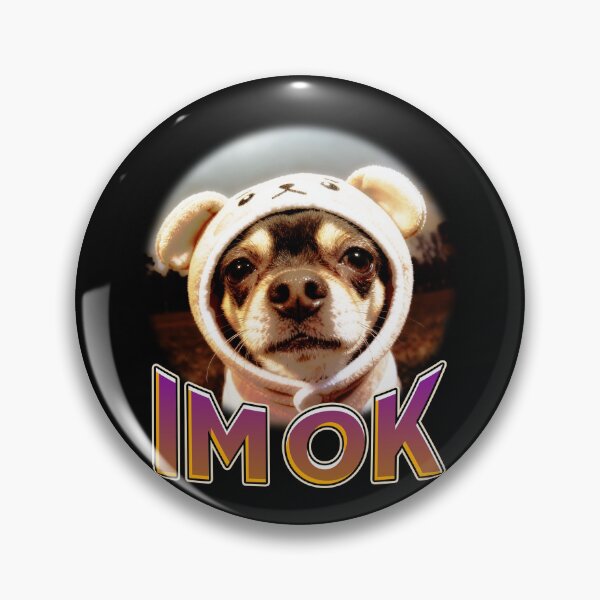 Item preview, Im Ok Sad Face Dog designed and sold by bngfx.