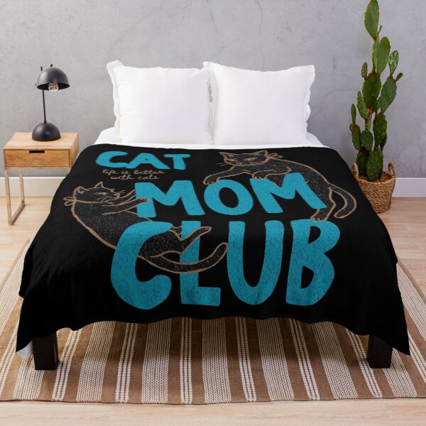 Item preview, Cat Mom Club Life is Better with Cats Mother's Day designed and sold by vynliazarthar.