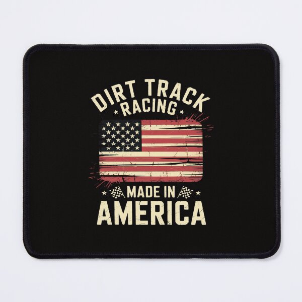 Item preview, Modified & Sprint Cars - American Flag - Dirt Track Racing designed and sold by portcrysral.