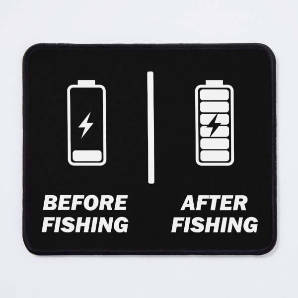Item preview, Fishing Therapy – Battery Fully Charged designed and sold by TKDe-sign.