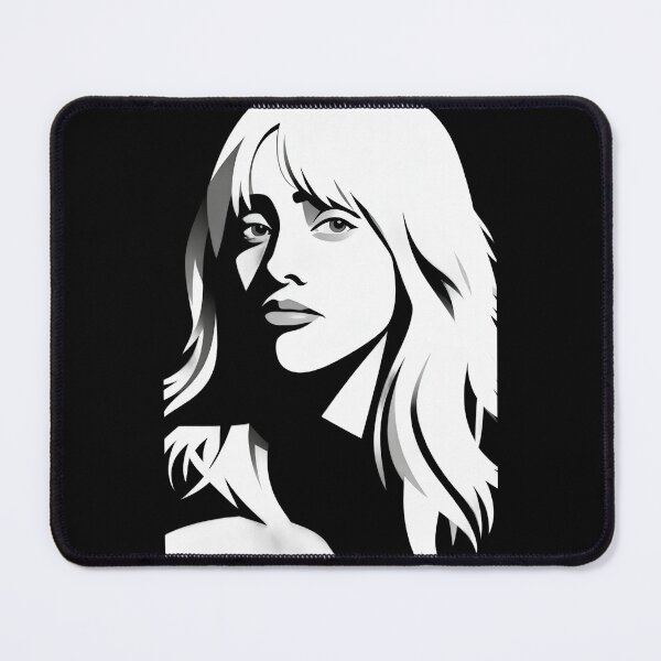 Item preview, Billie elish silhouette designed and sold by ManikRaja.