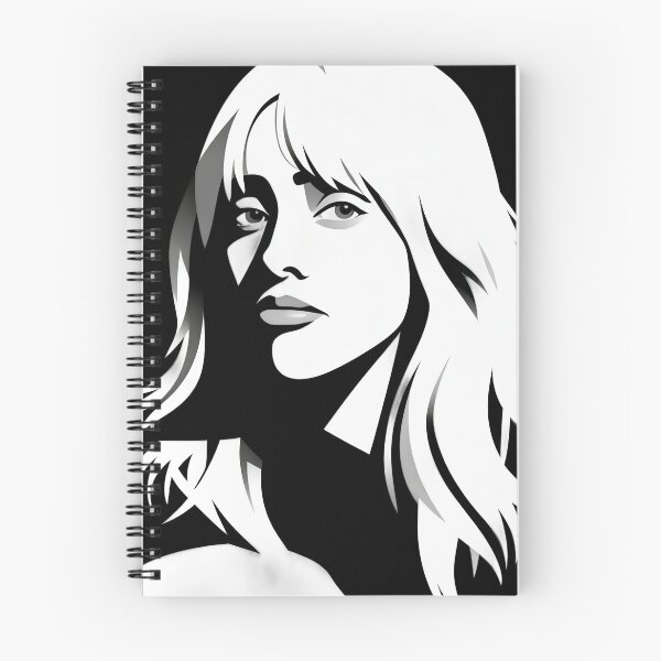 Item preview, Billie elish silhouette designed and sold by ManikRaja.