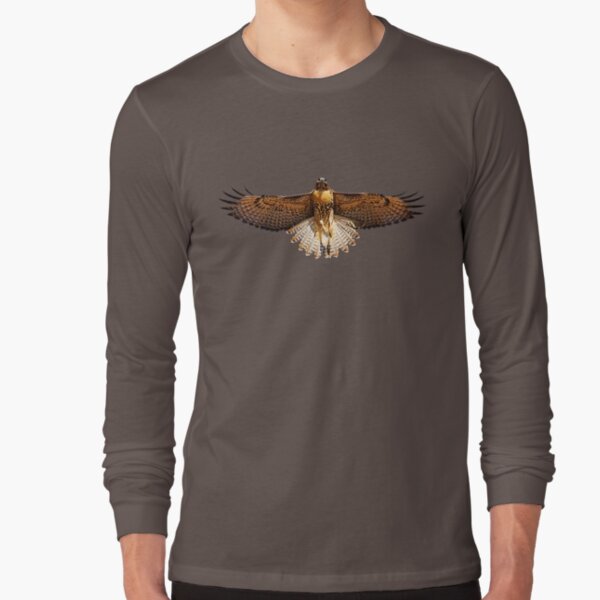 Red Tailed Hawk Tee Long Sleeve T-Shirt
