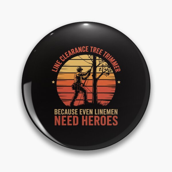 Item preview, Men's Line Clearance Tree Trimmer Because Even Linemen Need Heroes designed and sold by portcrysral.