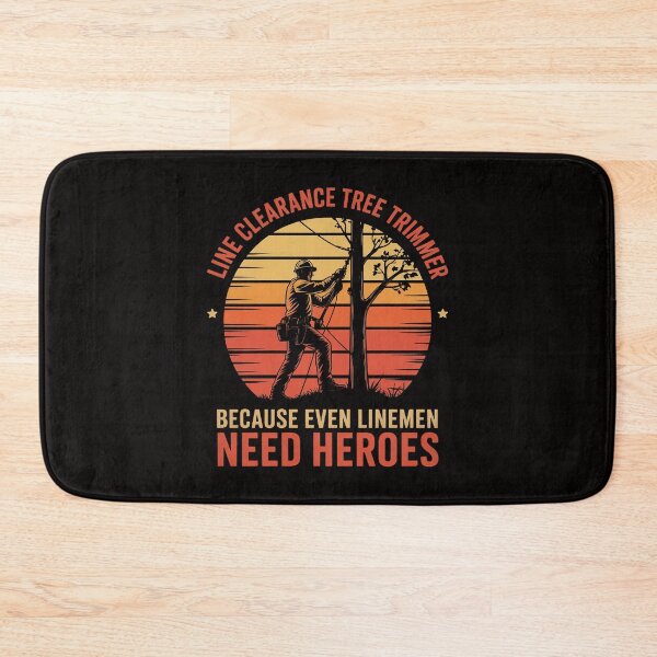 Item preview, Men's Line Clearance Tree Trimmer Because Even Linemen Need Heroes designed and sold by portcrysral.