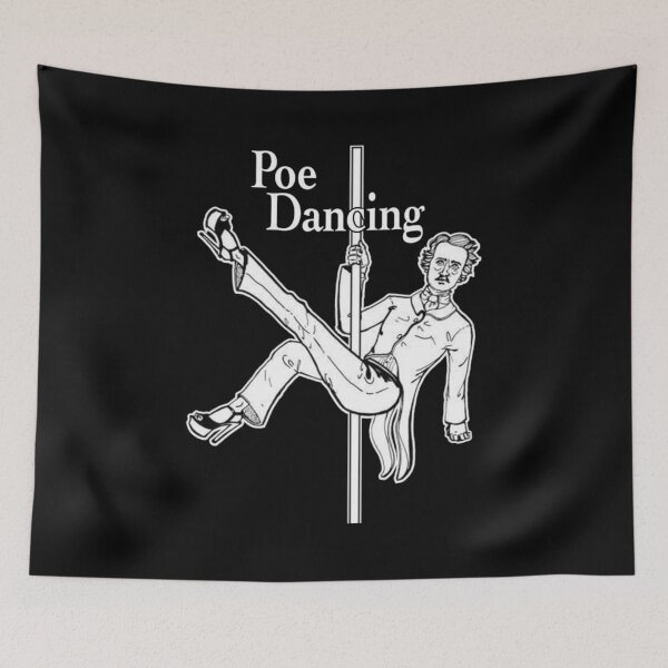 Item preview, Edgar Allan Poe Pole Dancing designed and sold by DogLord.