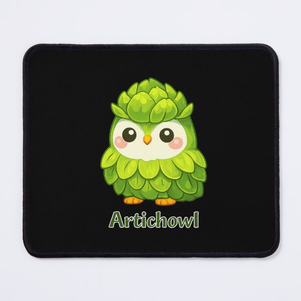 Item preview, Artichowl — Kawaii Artichoke Owl designed and sold by DreamMachine69.