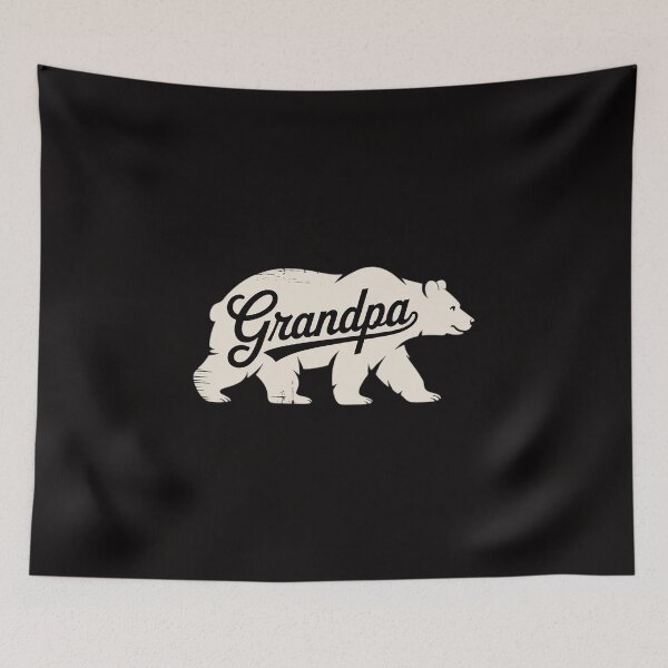 Item preview, Men's Grandpa Bear Awesome Camping Gramps designed and sold by portcrysral.