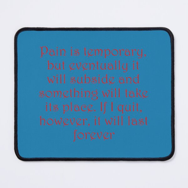 Item preview, pain can be temporary, or last forever. designed and sold by fristsmokie.
