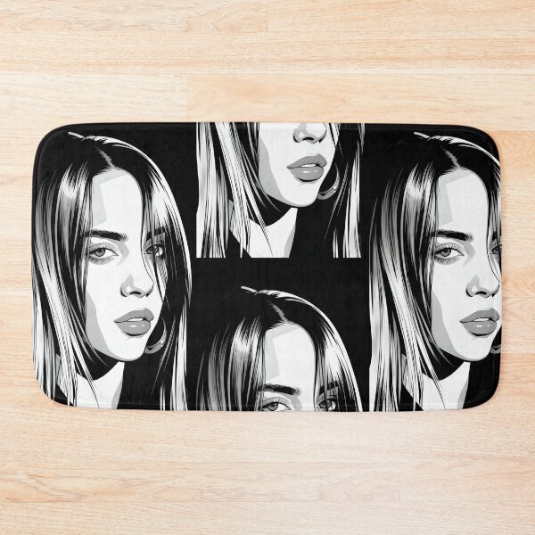 Item preview, Billie elish silhouette designed and sold by ManikRaja.