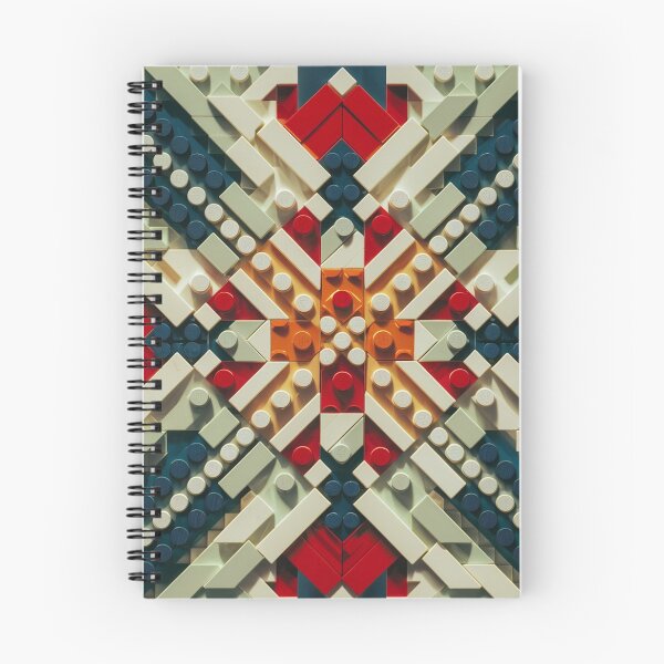 Item preview, Vintage Building Blocks Geometric Mandala Pattern designed and sold by Ed & Harmony.