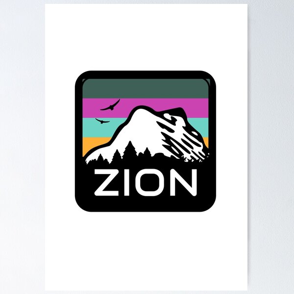 Item preview, Zion National State Park Classic T-shirt Sticker designed and sold by ThinkNature!.