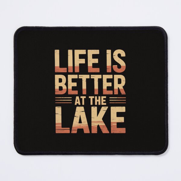 Item preview, Life Is Better At The Lake Camping Fishing designed and sold by portcrysral.