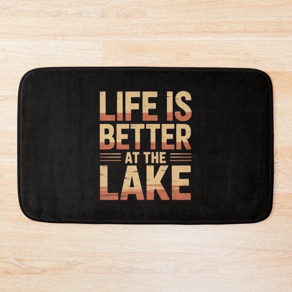 Item preview, Life Is Better At The Lake Camping Fishing designed and sold by portcrysral.