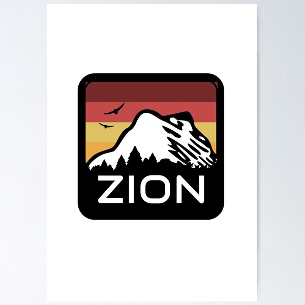 Item preview, Zion National State Park Classic T-shirt Sticker designed and sold by ThinkNature!.