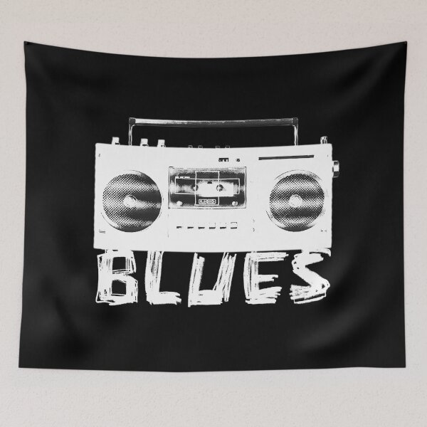 Item preview, Rock Radio for Blues Music designed and sold by badlydrawnbabe.