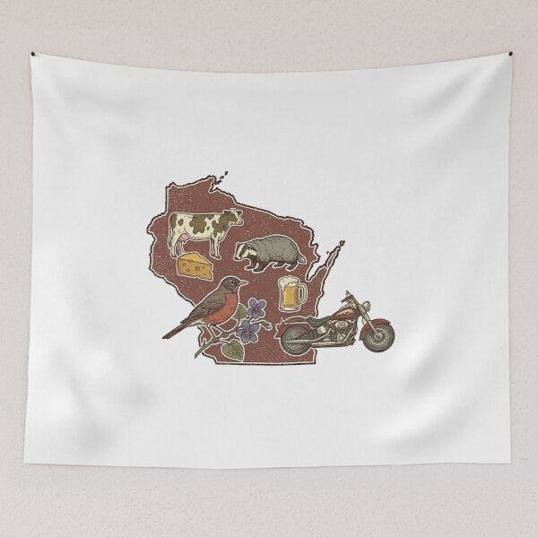 Item preview, wisconsin designed and sold by designsbysamantha.