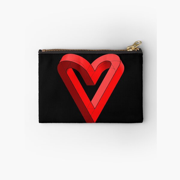 Item preview, Funny Nerdy Impossible Heart Shape Geometry Math Teacher designed and sold by MathWare MathClips.