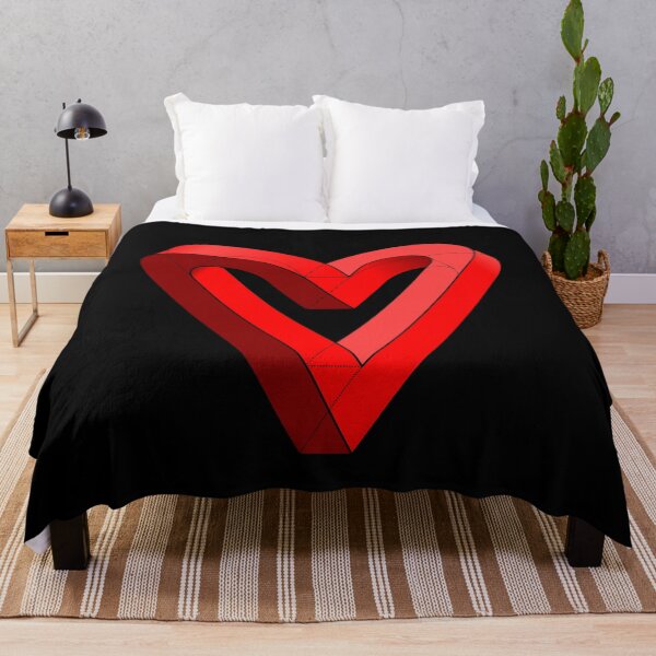 Item preview, Funny Nerdy Impossible Heart Shape Geometry Math Teacher designed and sold by MathWare MathClips.