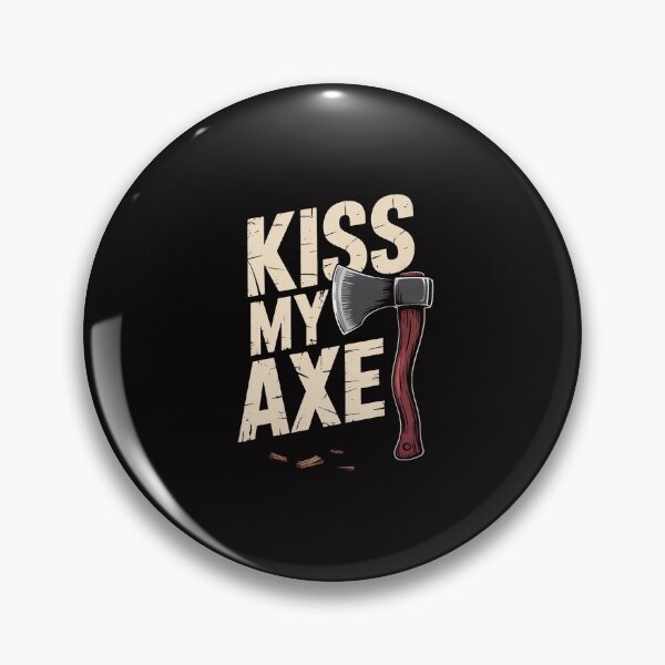 Item preview, Kiss My Axe Hatchet Throwing Gift for Thrower designed and sold by portcrysral.