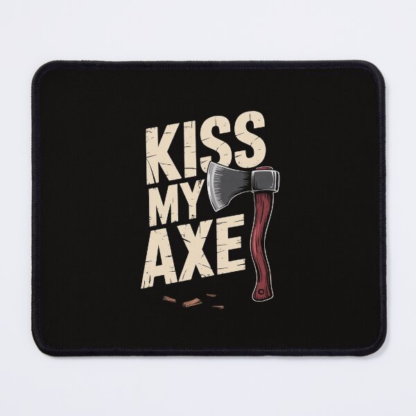 Item preview, Kiss My Axe Hatchet Throwing Gift for Thrower designed and sold by portcrysral.