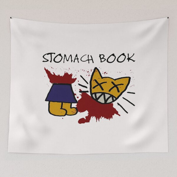 Item preview, Stomach Book Sticker designed and sold by thitrasho.