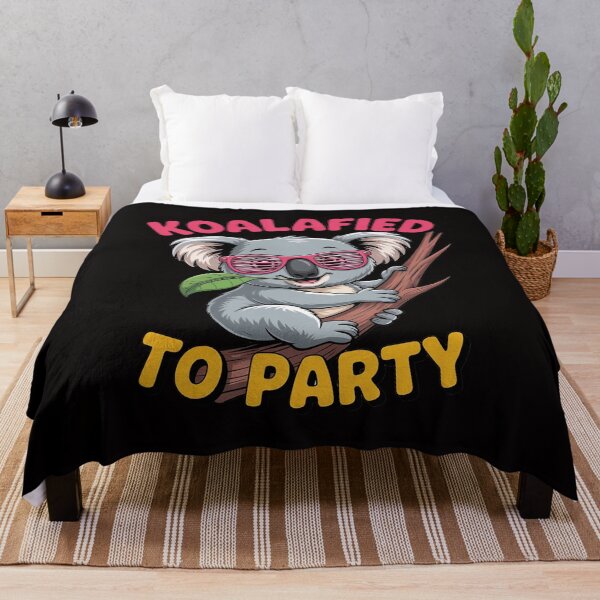 Item preview, Koalafied to Party Tee Koala Bear Cute Animal Pun designed and sold by portcrysral.