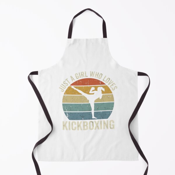 Item preview, Just A Girl Who Loves Kickboxing Retro Vintage designed and sold by chattsuede.