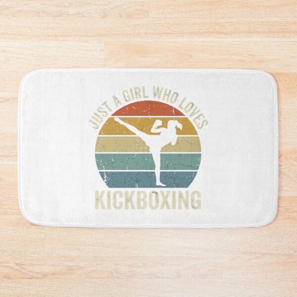 Item preview, Just A Girl Who Loves Kickboxing Retro Vintage designed and sold by chattsuede.