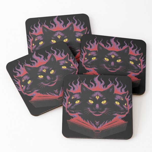 Item preview, Mystical Witch Cats designed and sold by DogLord.