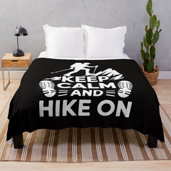 Item preview, Keep Calm And Hike On Hiking And Backpacking designed and sold by portcrysral.