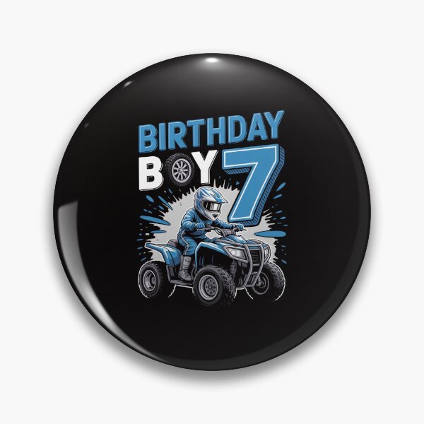 Item preview, Kids 7 Year Old quad ATV Four Wheeler 7th Birthday Boy designed and sold by portcrysral.