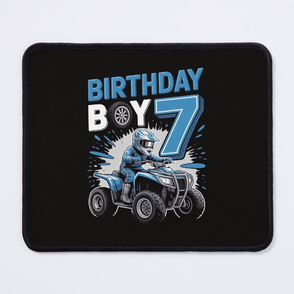 Item preview, Kids 7 Year Old quad ATV Four Wheeler 7th Birthday Boy designed and sold by portcrysral.