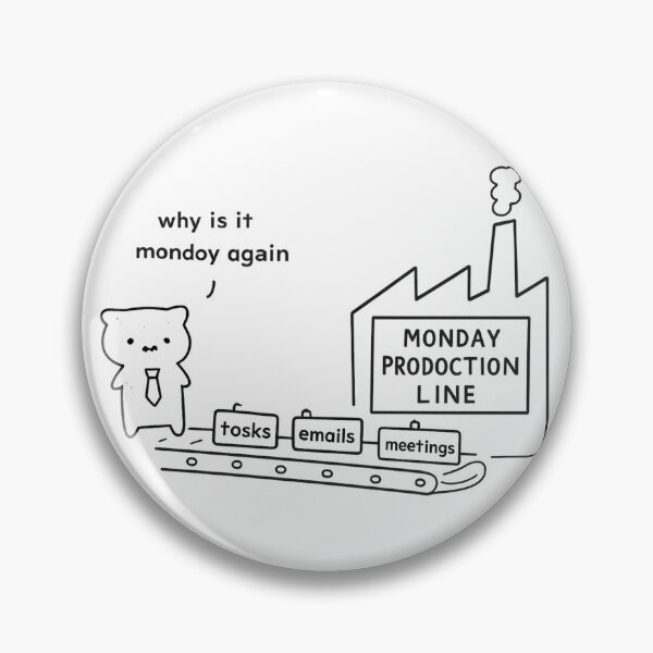 Item preview, MONDAY PRODUCTION LINE designed and sold by meesara.