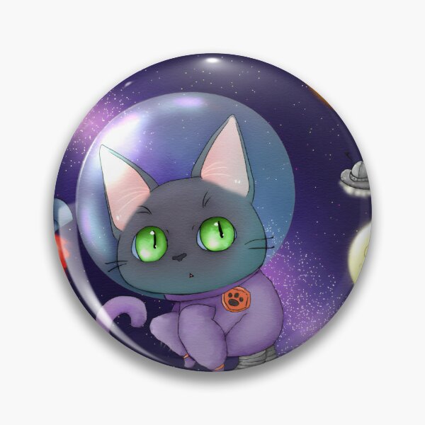 Item preview, Kawaii Astro Cat Space Explorer designed and sold by Aqouiatiqe.