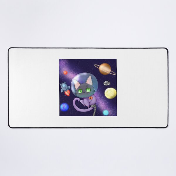 Item preview, Kawaii Astro Cat Space Explorer designed and sold by Aqouiatiqe.