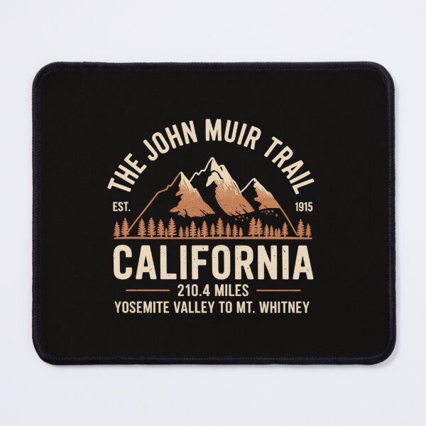 Item preview, John Muir Trail California Backpacking Trail Hiking designed and sold by ForestMmost.